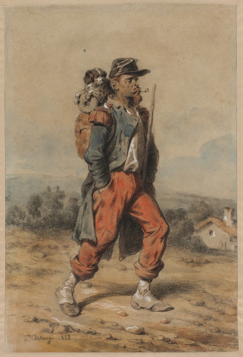 Soldier with Dog 1853