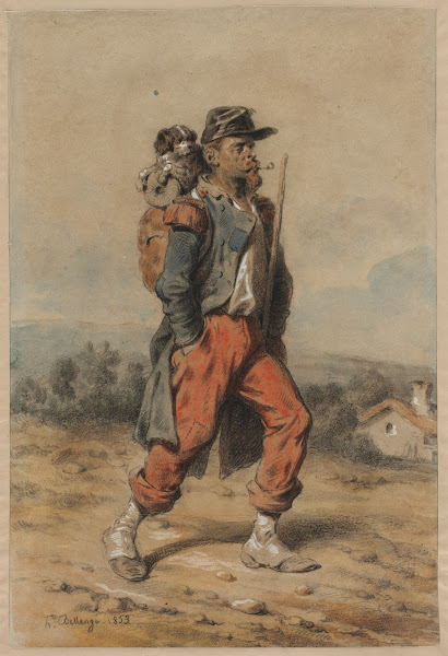 Soldier with Dog 1853