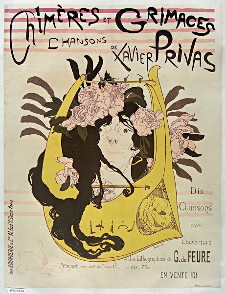 Chiméres et Grimaces Chansons de Xavier Privas 1900