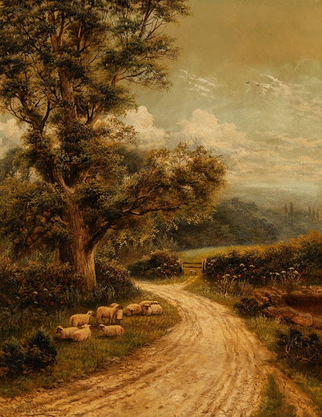 A Lane Near Dorking Surrey 1894