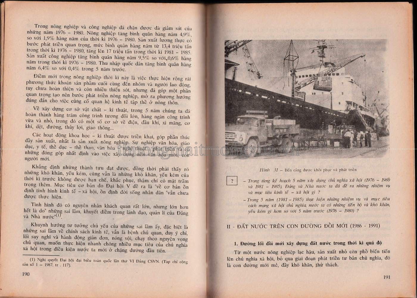 Lịch sử 12 (tập 2 - 2000) - Trang 95