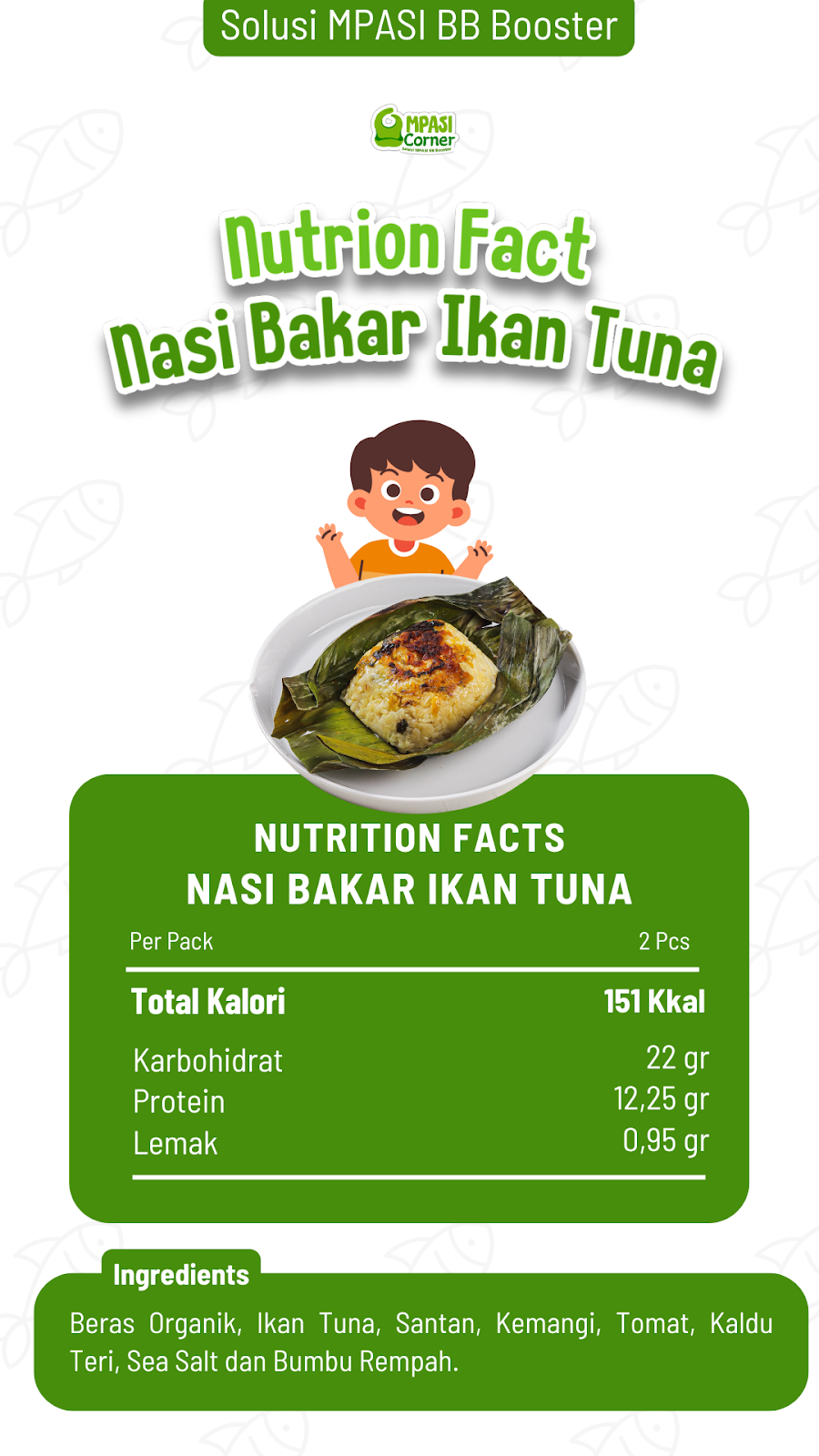 Nasi Bakar Tuna