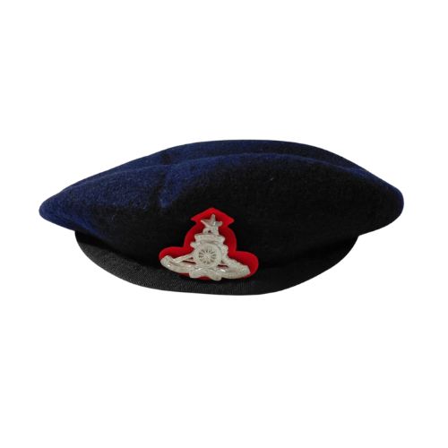 BLUE BERET WITH RT BADGE