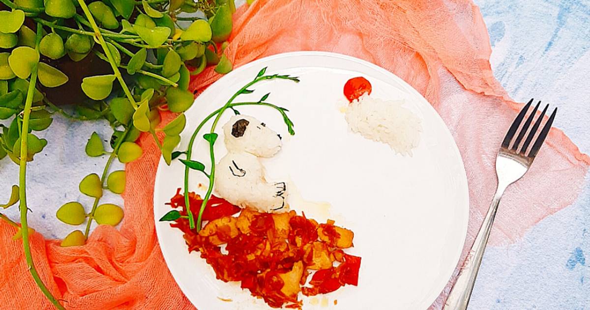 Gà ngọt kiểu em bé
