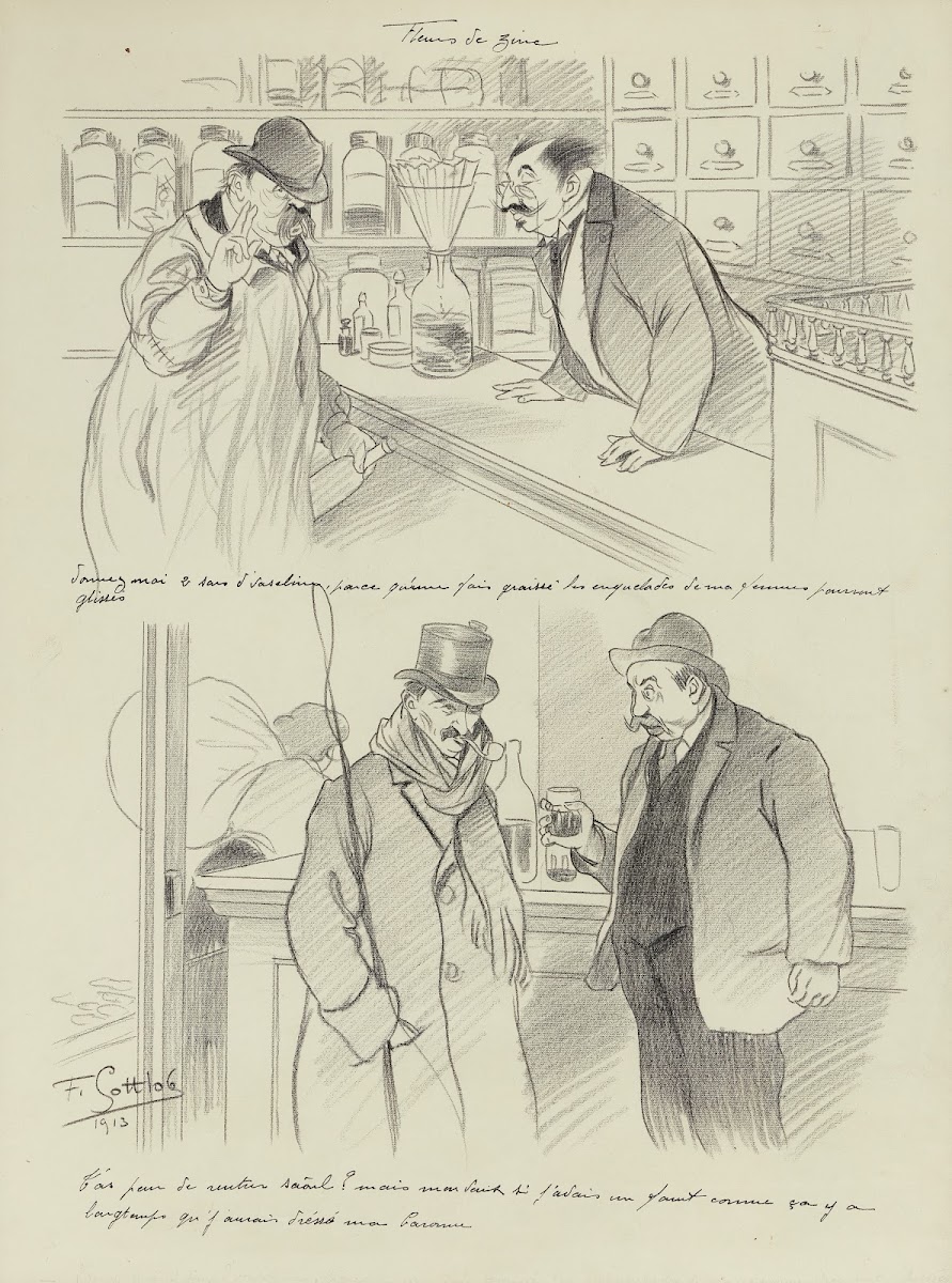 Fleurs de zinc 1913