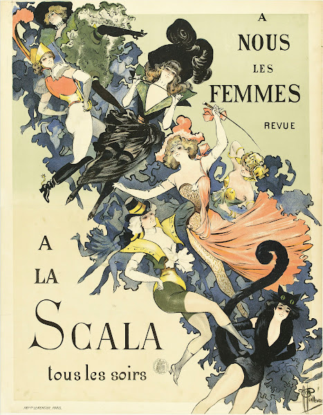 A Nous Les Femmes Revue A La  Scala Tous Les Soirs 1890 1900