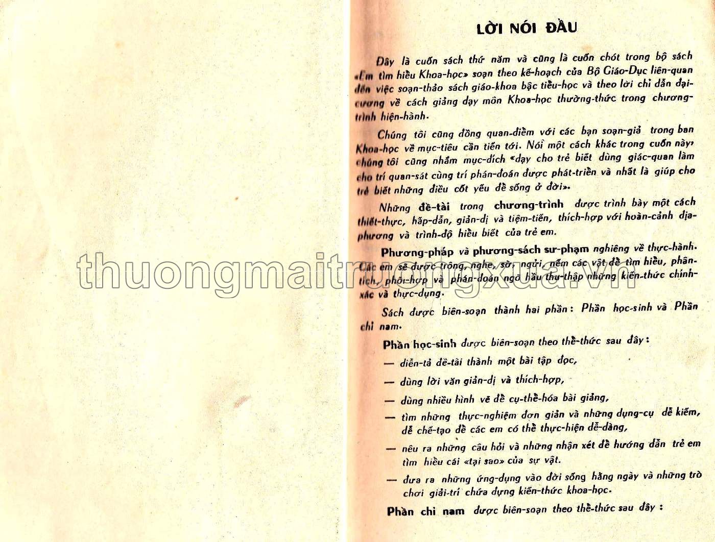 Em tìm hiểu khoa học lớp nhất (1966) - Trang 5