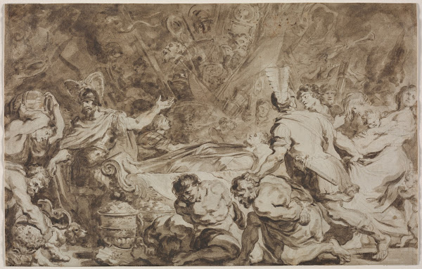 The Funeral of Decius Mus 1774