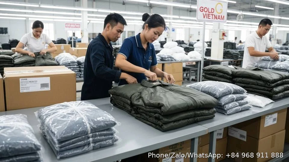 Aviator Jacket - Gold Garment Vietnam