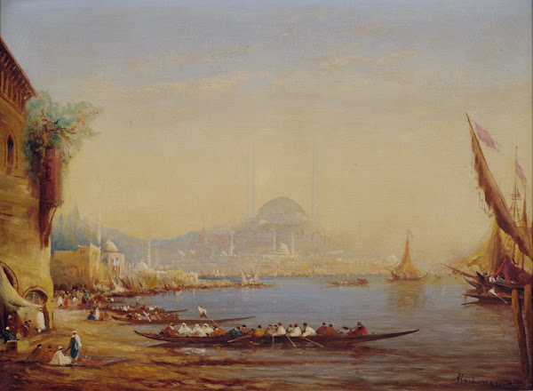Istanbul Ansicht des Hafens