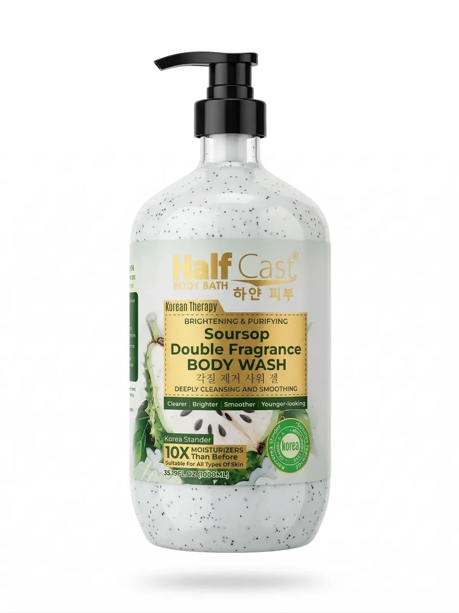 Half Cast Soursop Double Fragrance Body Wash