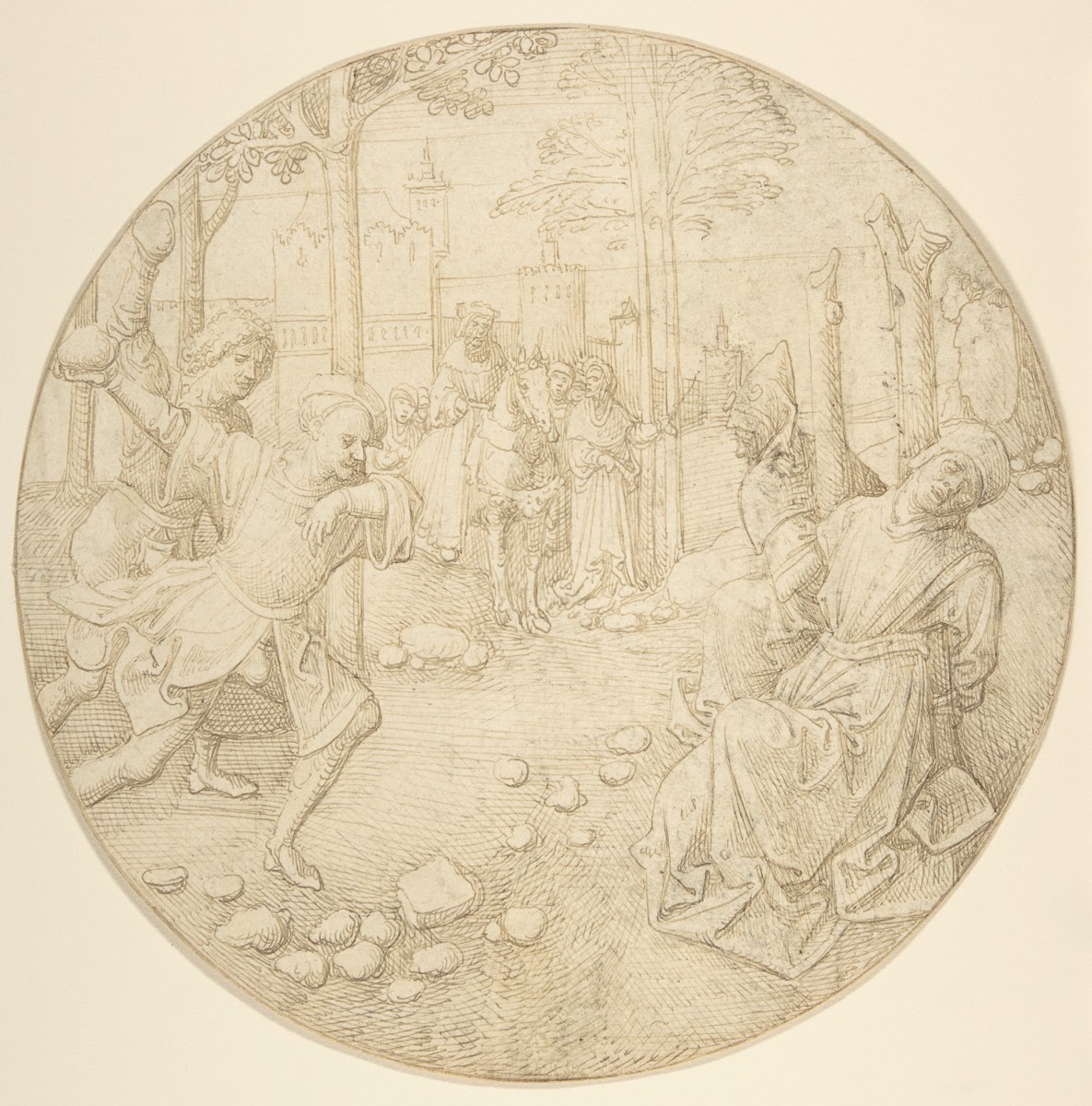 The Stoning of the Elders 16th century