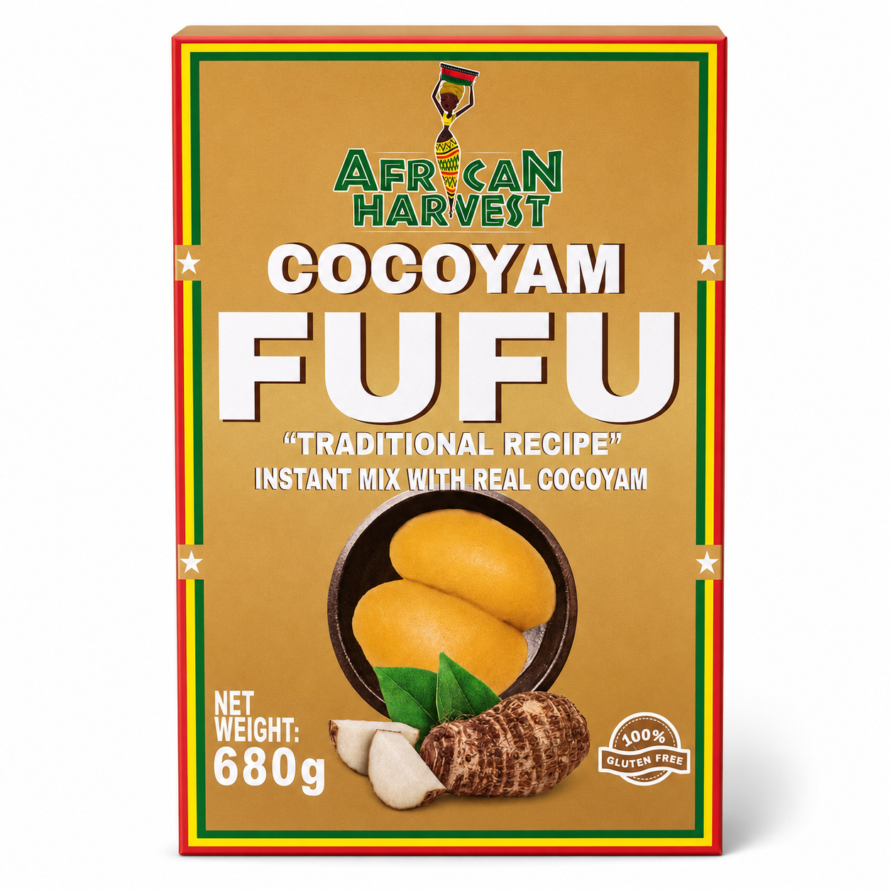 African Harvest - Cocoyam Fufu