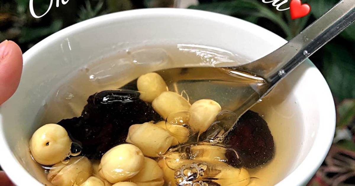 Chè hạt sen táo tàu