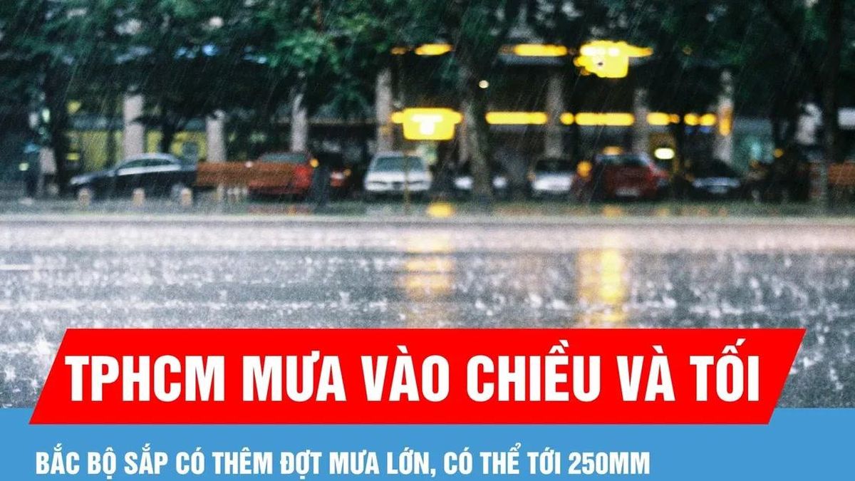 Bắc bộ sắp có thêm đợt mưa lớn, có thể tới 250mm - Báo Sài Gòn Giải Phóng