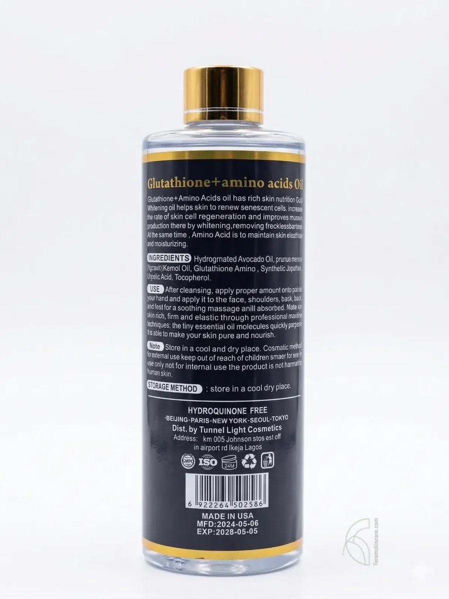 Morrocan Argan Gluthatione + Amino Acids Essential Oil 6IN1