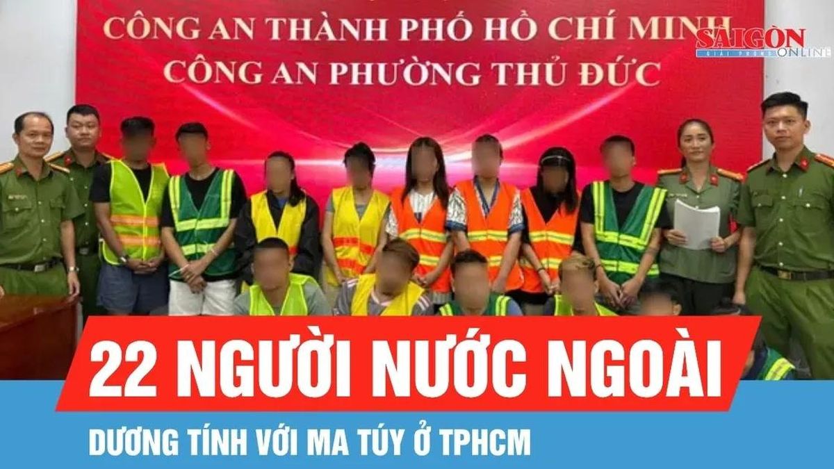 Phát hiện 22 người nước ngoài dương tính với ma túy ở TPHCM - Báo Sài Gòn Giải Phóng