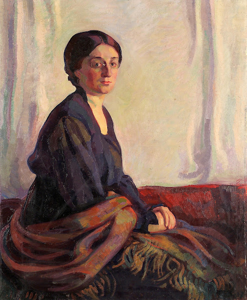 Portrait of Ella Lüüs 1917