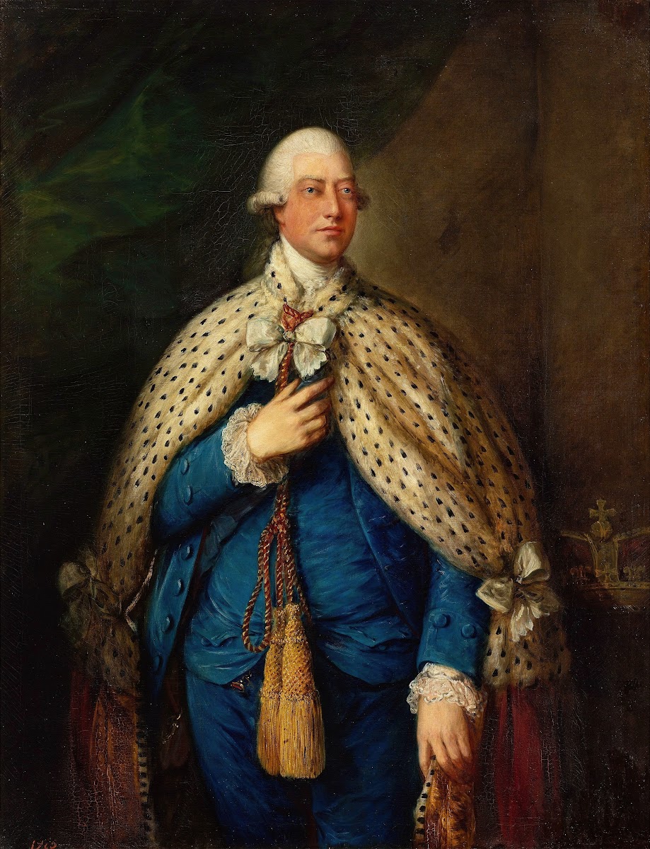 Portrait of George III of the United Kingdom in parliamentary robes 1785