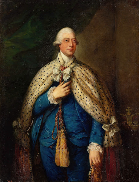 Portrait of George III of the United Kingdom in parliamentary robes 1785