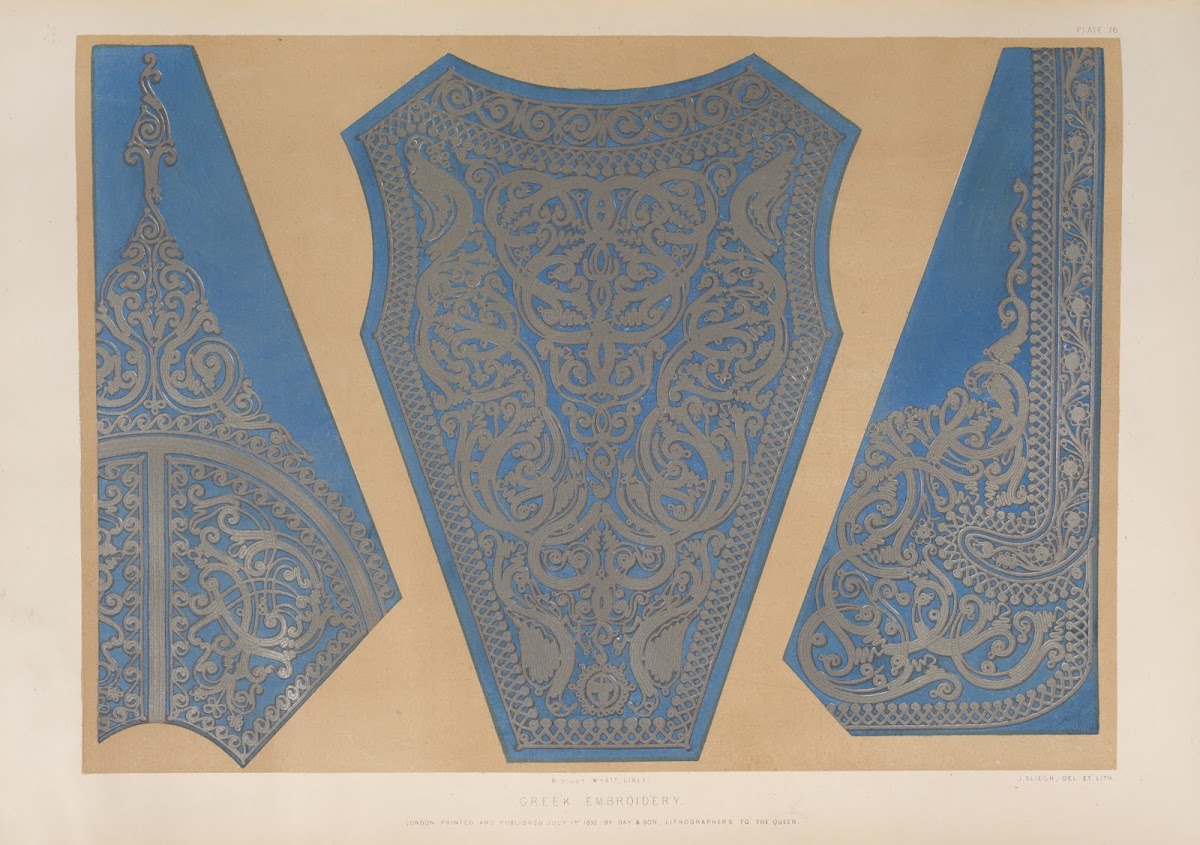 Greek embroidery 1851   1853