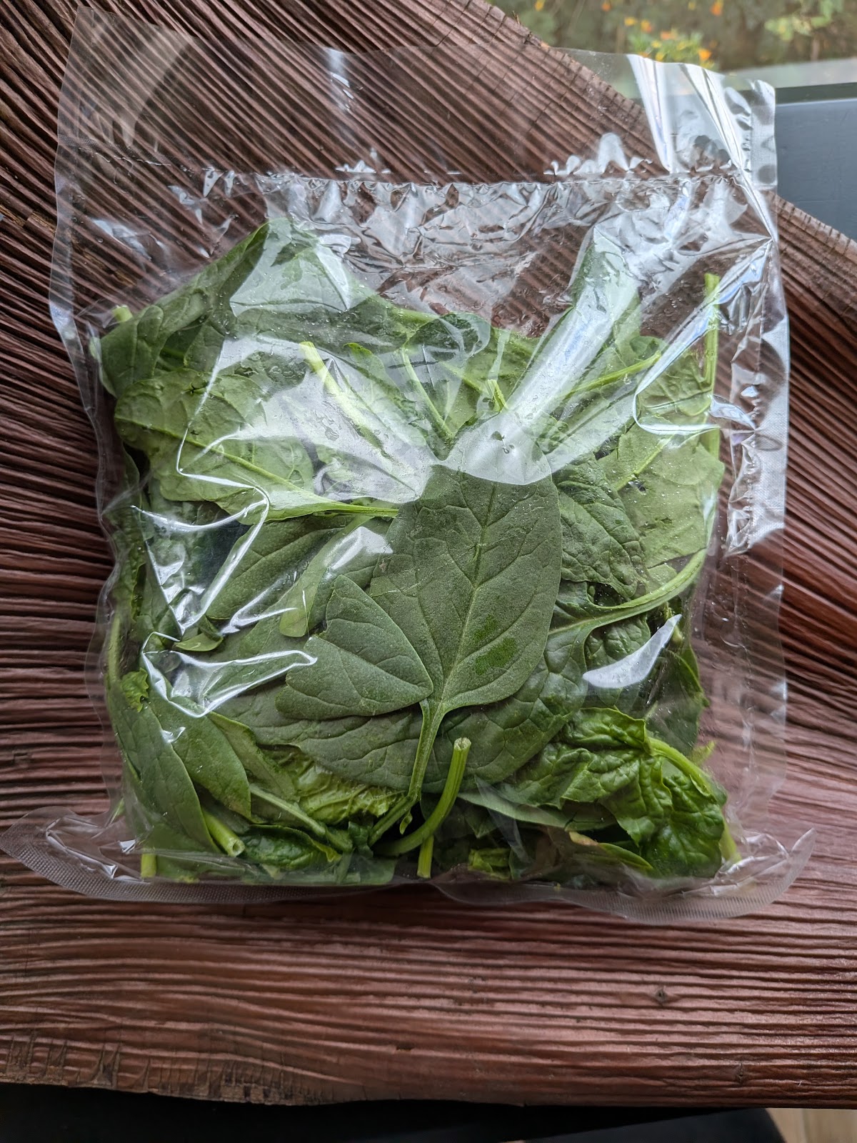 Comprar Hojas espinaca lavadas y desinfectadas orgánico