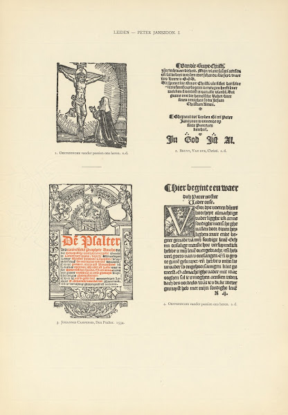 Lart typographique dans les Pays Bas pendant les annees 1500 a 1540 Pl105 1926
