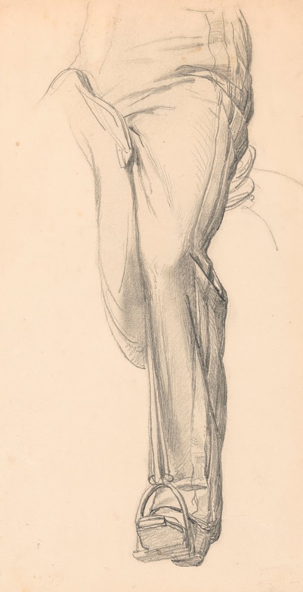 Leg in a Stirrup