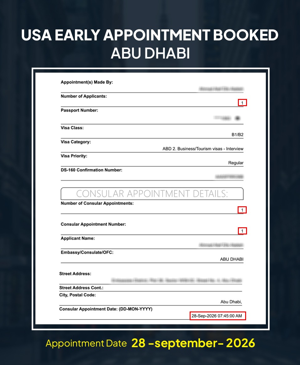 USA Visa Approval Story