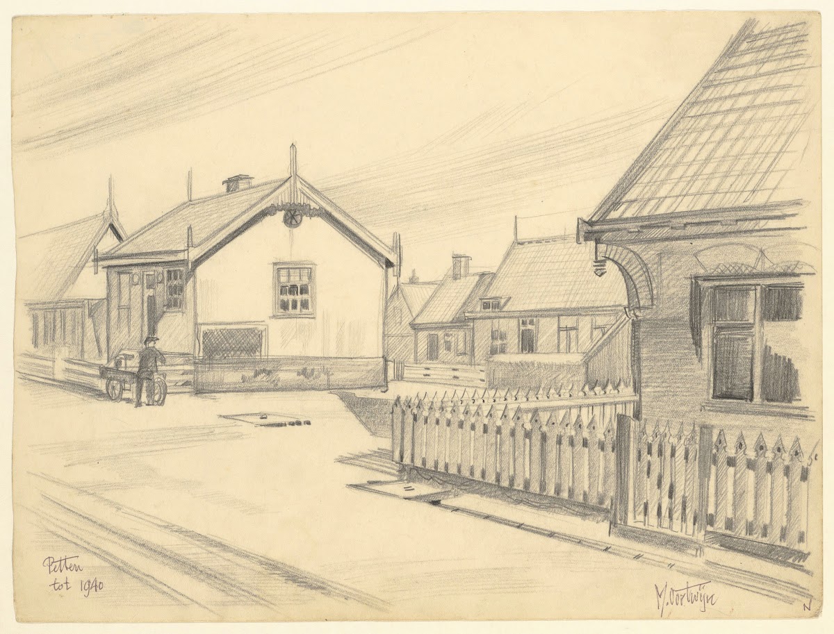 Gezicht te Petten 1940