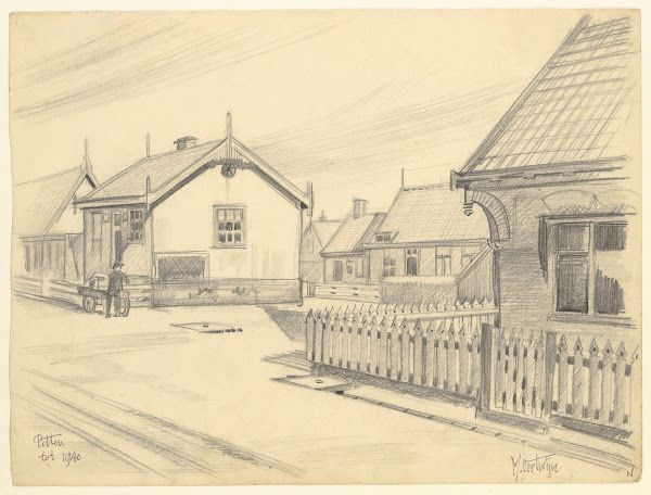 Gezicht te Petten 1940