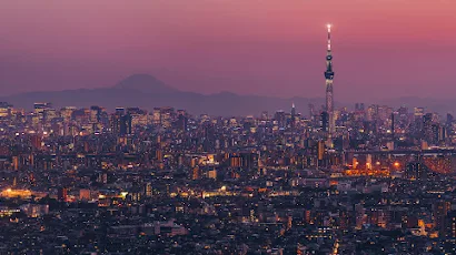 Tokyo, Cityscape, Night, Japan 4K Wallpaper
