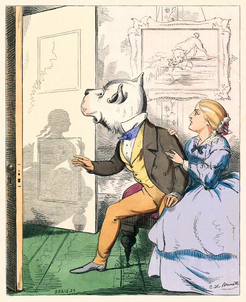 The Dog And The Shadow 1857