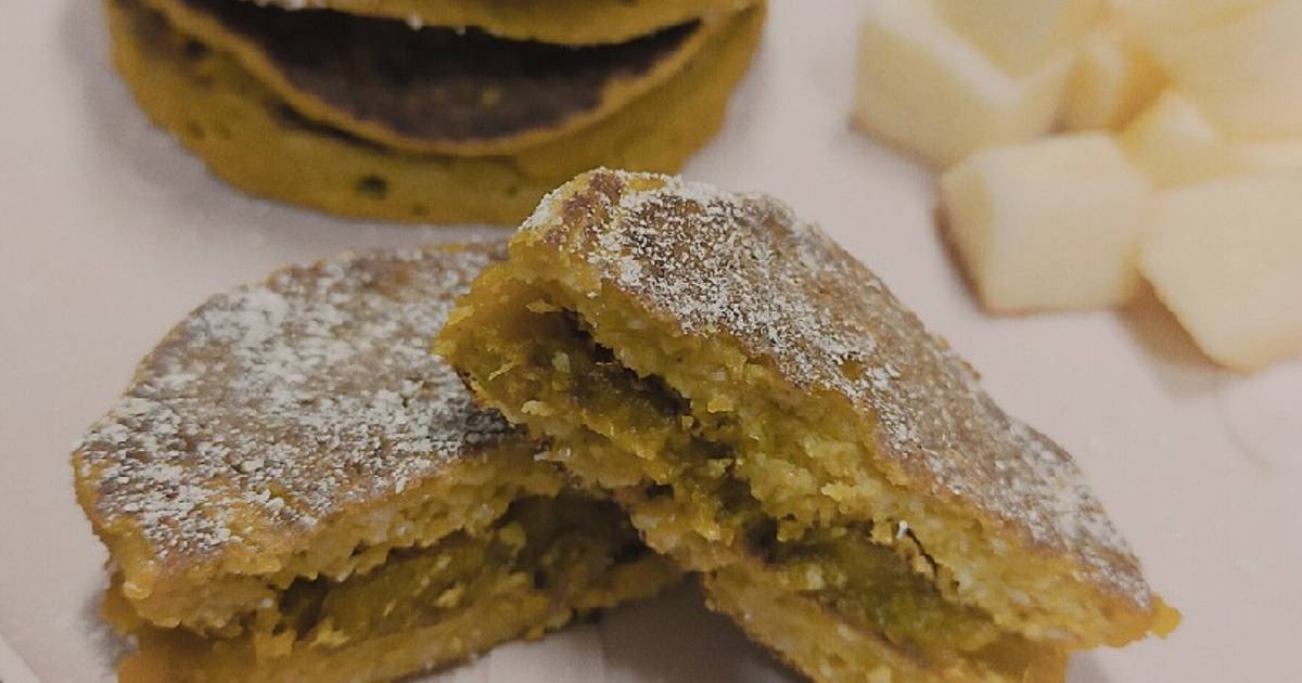 Pancake bí đỏ yến mạch