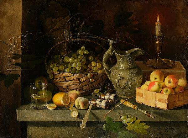 Still life with a lorgnette 1839
