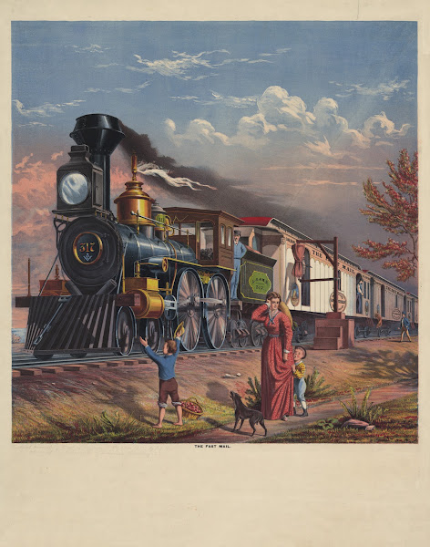The fast mail 1875