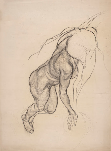Nude woman lying on her stomach 1897