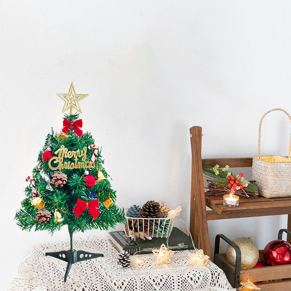 Mini Christmas tree, 50 cm, with LED lighting
