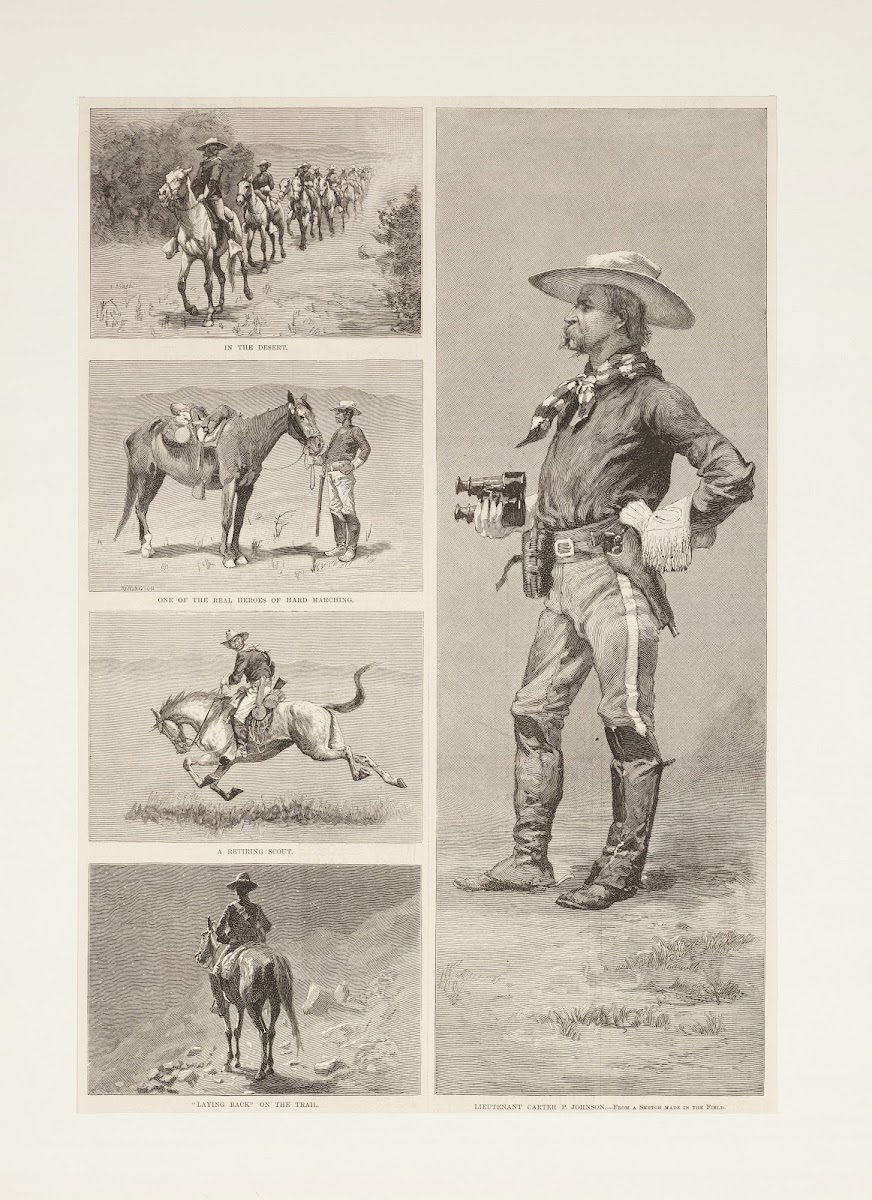 Lieutenant Johnson and the Tenth United States Cavalry in Arizona 1888