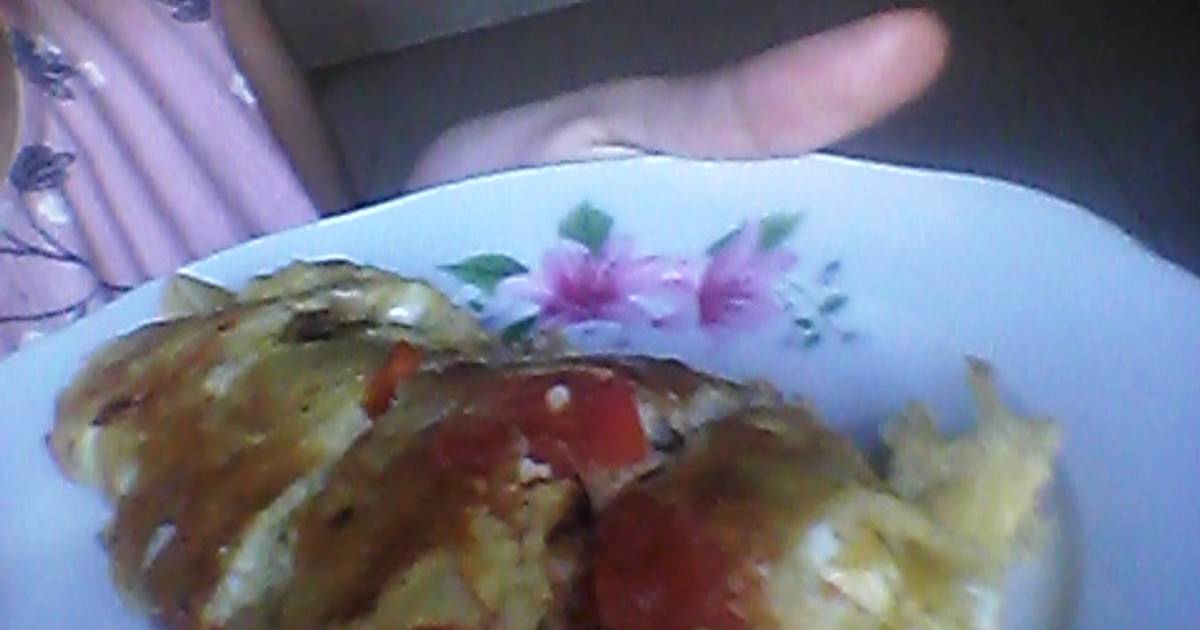 Trứng rán cà chua