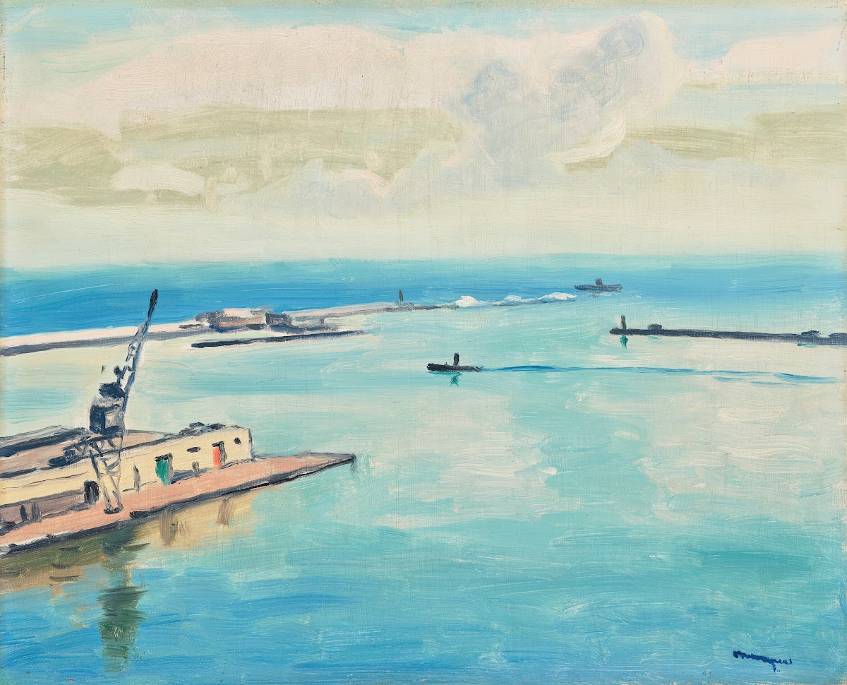 Le Port dAlger 1942
