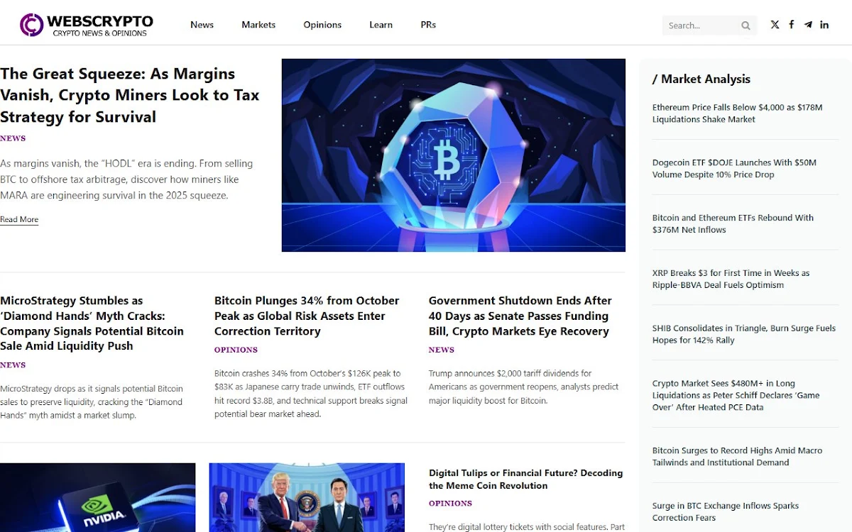 Captura de WebsCrypto