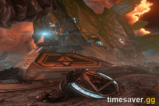 The interior of the Granum Void, the Void arena where players fight Errant Specters against the timer.