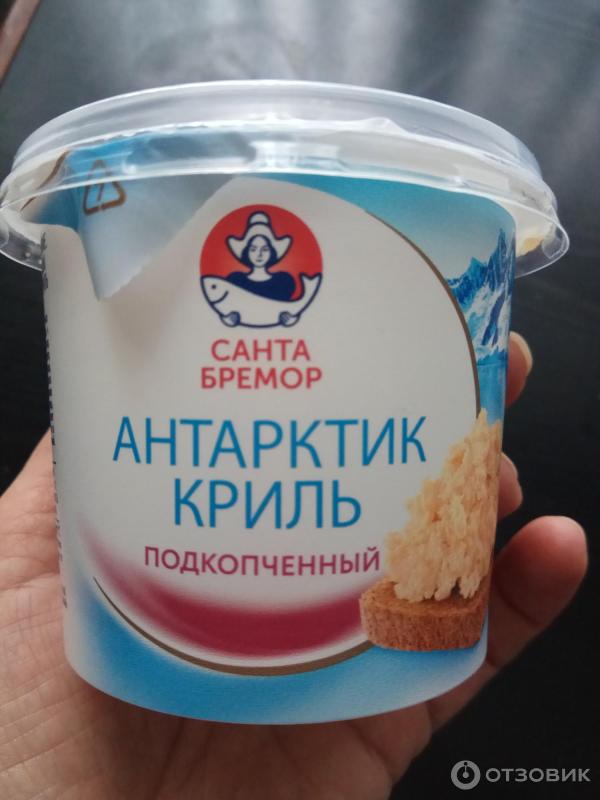 Крем-Фиш Антарктик-Криль подкопченый 150гр