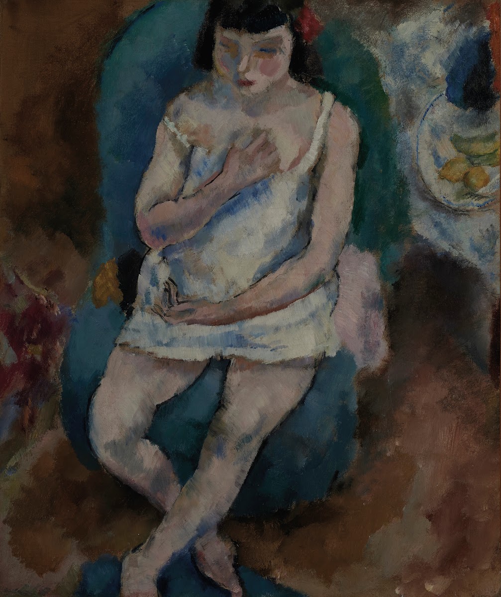 Jeune fille en chemise 1925