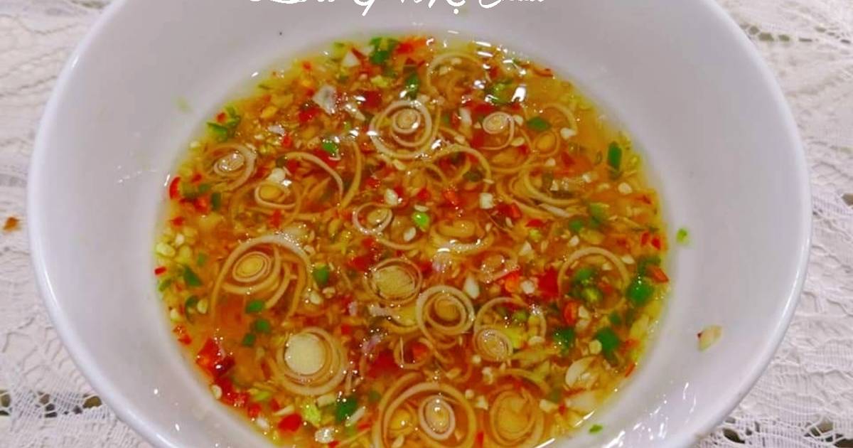 Mắm chấm ốc