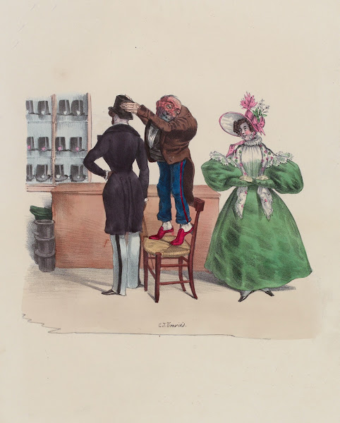 Mayeux chapelier 1831