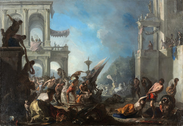 Abduction of The Sabine Women C 1640