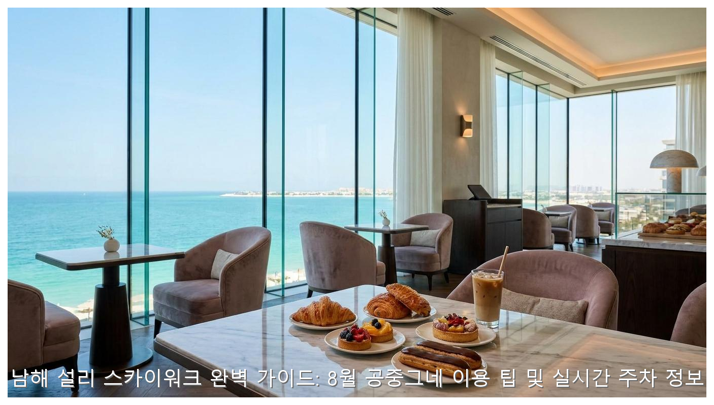 남해 설리 스카이워크 완벽 가이드: 8월 공중그네 이용 팁 및 실시간 주차 정보 핵심 안내 및 분석 인포그래픽 (5)