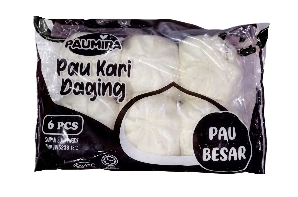 Pau Kari Daging Besar 10Pkt/Ctn